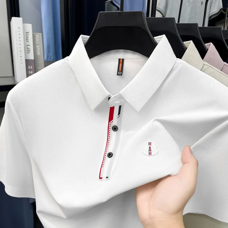 P140 26 Quality POLO ， Quality ， Breathable ， LOGO， ⚡️ T ⚡️ ， ！Sizes：M-4XL（ 210 、 。